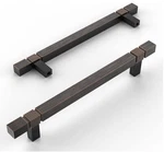 Amerdeco 10 Pack Oil Rubbed Bronze Kitchen Cabinet Pulls 5 Inch Hole Centers. Fixed Price $27.00.