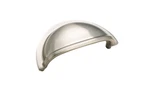 Amerock BP4235-G9 Sterling Nickel Solid Brass 3"CC Cup Pull Handle Advantage. Fixed Price $10.99.