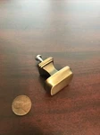 Amerock BP55340GB Revitalize 1-1/4" Rectangular Cabinet Knob Brushed Bronze. Fixed Price $6.29.