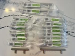 Lot Of 20 Gliderite Classic Bar Pulls. (9)4 7/8, (9)7 3/8, (2)9. Fixed Price $75.00.