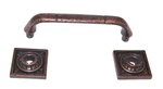 Amerock Ambrosia Rustic Bronze 3/4" (96MM)CC Arch Pull Cabinet BP4482-RBZ. Fixed Price $10.00.