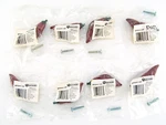 Chili Pepper Drawer Pull Knob Handles Lot Of 8 With Screws Accentz By Amerock. Fixed Price $24.95.