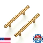 Ravinte 6-PACK 5" Brushed Brass Stainless Steel Kitchen Cabinet Drawer Pulls. Fixed Price $22.15.