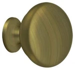 Deltana KR114U Contemporary Solid Brass 1-1/4" Flat Head Mushroom. Fixed Price $13.13.