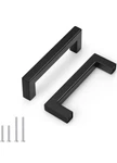 5 Pack Probrico Black Stainless Steel Square Corner Bar Cabinet Door Handles 1/2. Fixed Price $22.39.