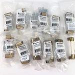 3" 76MM Ivory Ceramic/champagne Bronze Modern Cabinet Pull P37424W-CZI-CP (11X). Fixed Price $24.99.