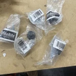 5PK Of Gliderite Classic Round Kitchen Cabinet Knobs Matte Black 5411-MB-1 #18. Fixed Price $10.99.