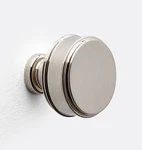 Rejuvenation Ladd Cabinet Knob Polished Nickel C103168. Fixed Price $9.99.