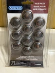Amerock Cabinet Door Knobs Oil Rubbed Bronze 3/8" Pack Of 10 New. Fixed Price $20.00.
