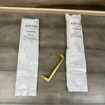 Rejuvenation Ramsey Drawer Pulls SET/2 Satin Brass 4" W/hardware C2144. Fixed Price $49.95.