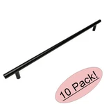 *10 Pack* Cosmas Euro Style Bar Flat / Matte Black Pulls #305-673FB. Fixed Price $101.75.