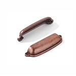 Khtumeware 10 Pack Antique Copper Cup Pulls 4 Inch Center To Cabinet Draw. Fixed Price $54.67.