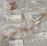 Vintage Hickory Hardware Studio Coll. Knobs/pulls Polished Brass X11 Nos. Fixed Price $29.89.