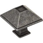 Jeffrey Alexander 602S-SIM 1-1/4" Distressed Antique Silver Tahoe Cabinet Knob. Fixed Price $16.47.