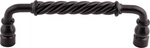 Top Knobs M671 Twisted Bar Pull 6" (c-c) Patina Black. Fixed Price $38.93.