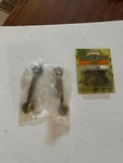 Liberty P300055C-AE-C5 Smooth Spoon Foot Drawer Pull (2) + Ceiling Hooks. Fixed Price $5.00.