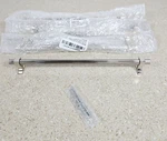 4 Amerock BP36936PN Carrigan 10-1/16" Center 2 Cabinet Pull Polish Nickel. Fixed Price $38.04.