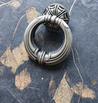 Lot Of Liberty Hardware 50MM French Huit Ring Pull/satin Pewter PBF136-BSP-C. Fixed Price $12.00.