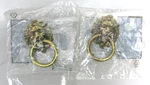 Belwith Cabinet Hardware Lion Knocker Drawer Pulls Set Of 2 P359-LP. Fixed Price $12.99.