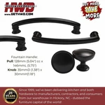 Cabinet Handles Pulls Or Knobs Matte Black Kitchen Bath Modern Farmhouse Classic. Fixed Price $114.56.