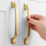 Askano 10 Pack 5 Inch Hole Centers Brushed Gold Cabinet Pulls Handles Kitchen. Fixed Price $44.63.