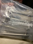 Pack Of 20/FRANKLIN Brass 4. In. Satin Nickel Bar Pulls *new*. Fixed Price $38.99.