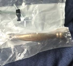 4 Amerock Brushed Brass Cabinet Handle Pull 3 In, 2.5 Ctc, Classic, W/screws. Fixed Price $18.00.
