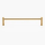 Hapny Home K1031-APPLC Knurled 12" Center To Modern Brass. Fixed Price $188.00.