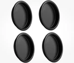 Homotek 4 Closet Door Finger Pull 2-1/8 Easy Snap Pack, Black. Fixed Price $11.50.