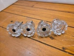 Antique Vintage Depression Glass Door Cabinet Drawer Pulls Knobs Lot Of 4. Fixed Price $50.00.