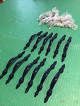 (12) Vintage Amerock 750-1 1977 Drawer Cabinet Furniture Door Pull Handles Blue. Fixed Price $29.95.