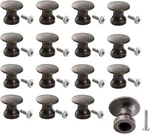 Joyangy 16 Pack Mini Cabinet Knobs, 1/2 Inch Dia Bronze Drawer Pulls Handles,.... Fixed Price $15.59.