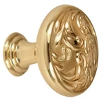 Alno A3651-14-PB/NL Ornate 1/4" Knob Unlacquered Brass. Fixed Price $18.36.