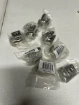 Lot Of 8 Berenson 4142 Nickel Designers Group 1-9/16" Rectangular Cabinet Knob. Fixed Price $28.00.
