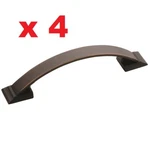 Lot Of Amerock BP29355ORB 3-3/4 Cabinet Pulls W/feet Candler Oil-rubbed Bronze. Fixed Price $18.11.