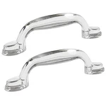 2PCS Transparent Acrylic Drawer Knobs Handles Dresser Pulls Glass Look. Fixed Price $17.30.