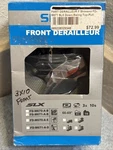 Shimano Slx FD-M671-A-B Front Derailleur 3X10 Speed Top Pull Caw. Fixed Price $28.00.