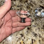 Gliderite K9 Crystal Diamond Cabinet Dresser Drawer Hardware Knob 3538. Fixed Price $5.00.