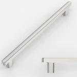 Amerdeco 10 Pack Brushed Satin Nickel Kitchen Cabinet Pulls 7.5 Inch 192MM. Fixed Price $16.95.