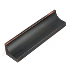 Hickory Swoop Oil-rubbed Bronze 3" & 3/4" 5" Ctr Drawer Cup Pull P3332-OBH. Fixed Price $8.95.