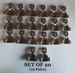 *new* Set 20 Decorite Adjustable Hinges 3" Cabinet Soft Close Rv 3450F-CAM-WD. Fixed Price $45.00.