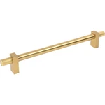 Larkin Knurled Ends 12" Center-to-center Cabinet Appliance Pull, Brushed Gold. Fixed Price $151.20.