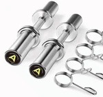16" Olympic Dumbbell Handles 2" Plates Steel Adjustable W/ Collars. Fixed Price $59.99.
