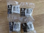 Lot Of Belwith P29-LAD Light Almond 1-1/4" Round Porcelain Cabinet Knobs. Fixed Price $5.00.