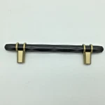 London 5-1/16 In. (128MM) Black Bronze/golden Champagne Bar Cabinet Pull, 2-PACK. Fixed Price $49.99.