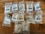 12 Pk Brainerd Lindsey 1-3/4 In. Satin Nickel Oval Cabinet Knobs. Fixed Price $12.99.