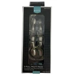 Drawer Pull 2 Multipack Satin Nickel Finish, Clear Acrylic 4 " Furniture. Fixed Price $7.77.