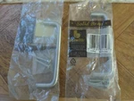 Lot Of 8 Belwith PW355-26D Solid Brass 4" Satin Finish Handle Pulls. Fixed Price $5.00.