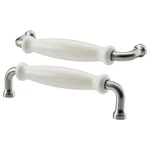 Ikea Hishult Handle Porcelain White Pack 1/2" 902.652.46 New. Fixed Price $12.34.