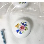 Lot Of 3 Liberty P95712C-WF-C7 Floral Ceramic Pull Knob Vintage Shabby Chic. Fixed Price $19.99.
